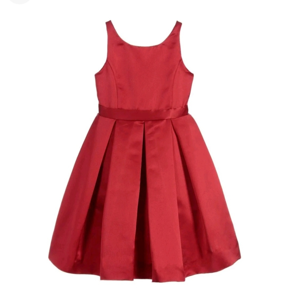 🌲 Ralph Lauren Mulberry Silk Dress